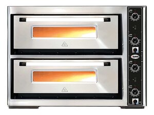 Pizzaofen CLASSIC PF 6292 DE mit 2 Backkammern fr 6+6 x...