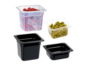 Stalgast STANDARD Gastronormbehlter GN 1/6, Kunststoff,...
