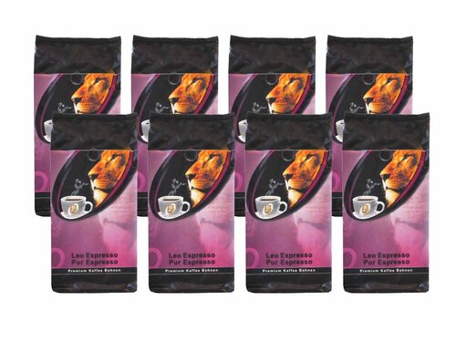 LEO Pur Espresso, ganze Bohnen, 1000g Beutel