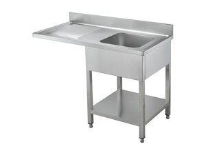 vaiotec TOPLINE 700 Sp�lzentrum, 1 Becken rechts, Grundboden, BTH 1200 x 700 x 850 mm