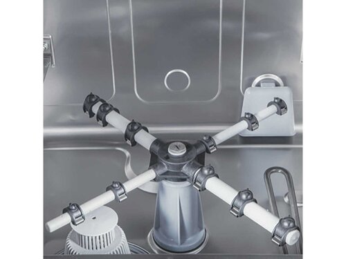 Gläserspülmaschine EASYLINE inkl. Klarspülmitteldosier-, Reinigerdosier- und Ablaufpumpe, 230 V, BTH 470 x 525 x 720 mm