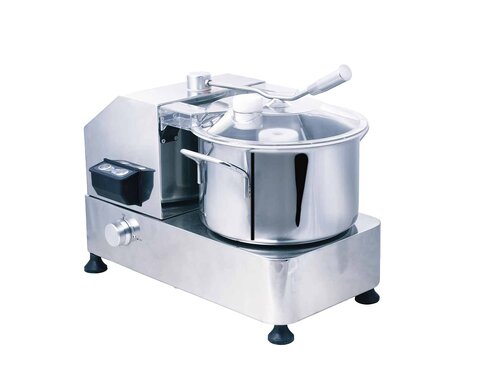 vaiotec EASYLINE Cutter 6 Liter, 1100 - 2200 U/min, vollst�ndig aus Edelstahl, BTH 290 x 470 x 390 mm