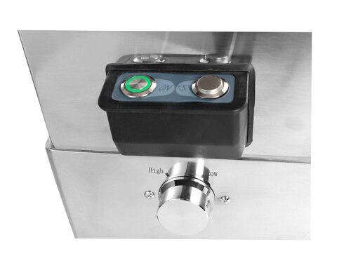 vaiotec EASYLINE Cutter 6 Liter, 1100 - 2200 U/min, vollst�ndig aus Edelstahl, BTH 290 x 470 x 390 mm