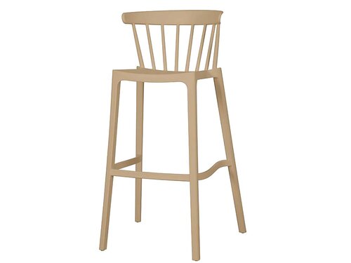 BEST Barhocker Windson Sand, indoor & outdoor, BTH 550 x 530 x 1030 mm
