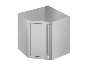 vaiotec TOPLINE 400 Eckwandh�ngeschrank, Fl�gelt�r, BTH 700 x 700 x 660 mm