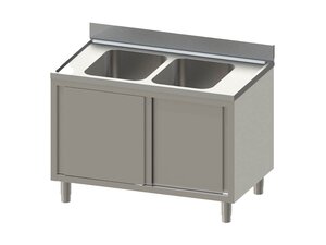 vaiotec TOPLINE 700 Sp�lschrank, 2 Becken mittig,...