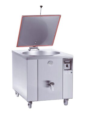 Bastra Kochkessel mit Glyzerinbad, 200 Liter, 11 kW, BTH 850 x 1043 x 940 mm