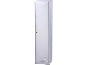 Spind, 1-t�rig, inkl. Schloss, BTH 400 x 450 x 1700 mm