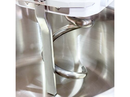 vaiotec EASYLINE Teigknetmaschine 8 kg Teig, 20 Liter, fester Kessel, 1 Geschwindigkeit, 230V