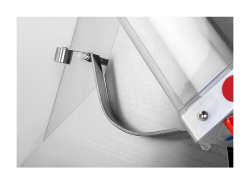 vaiotec EASYLINE 30 Teigausrollmaschine, schr�ge Teigzufuhr, f�r Pizzen mit max. � 300 mm, mit 2 Rollen, BTH 490 x 495 x 630 mm