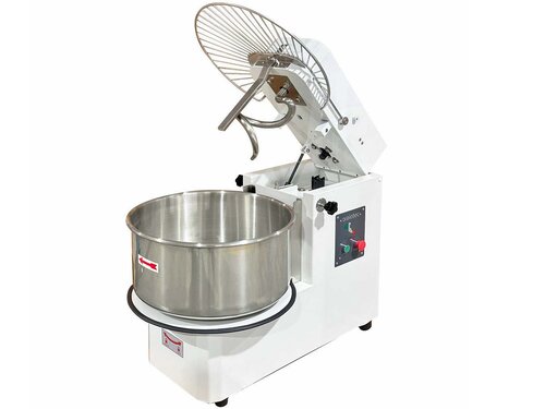 vaiotec EASYLINE Teigknetmaschine 30 kg, 50 Liter, mit aufklappbarem R�hrwerk und abnehmbarem Kessel, 1 Geschwindigkeit, 400V