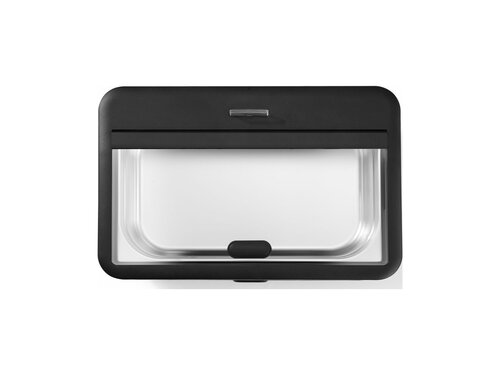 Hendi UNIQ Chafing Dish GN 1/1 Schwarz mit Glasdeckel und digitalem Bedienfeld