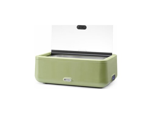 Hendi UNIQ Chafing Dish GN 1/1 Gr�n mit Glasdeckel und digitalem Bedienfeld