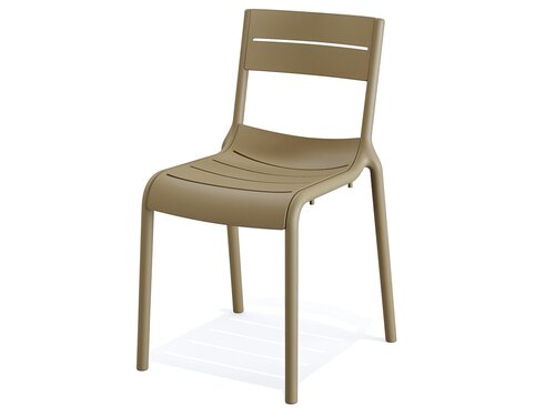 BEST Outdoor Stuhl Calor, Sand, Sitzh�he 450 mm, BTH 550 x 490 x 820 mm