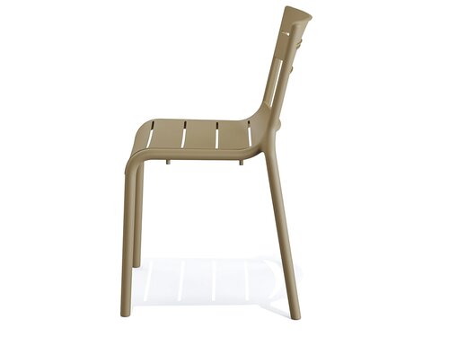 BEST Outdoor Stuhl Calor, Sand, Sitzh�he 450 mm, BTH 550 x 490 x 820 mm