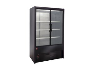 Diamond Dallas Line, Wandk�hlregal, Fl�gelt�ren, Schwarz...