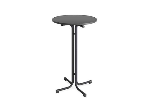 FEROS Stehtisch Berlin Anthrazit � 800 mm Indoor & Outdoor