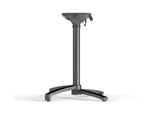 FEROS X Cross Tischgestell niedrig Schwarz, Hhe 740 mm