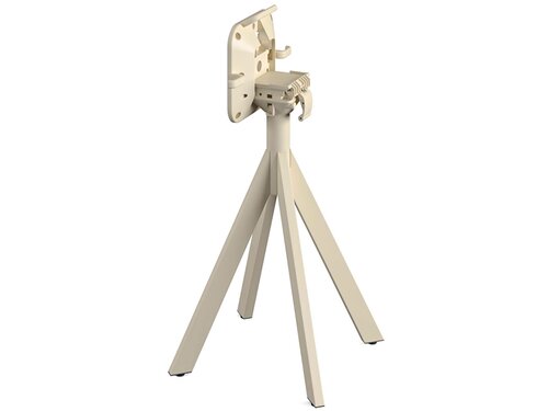 FEROS Infinity Tischgestell niedrig Sand, BTH 600 x 600 x 720 mm