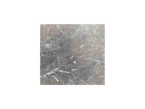 FEROS X Cross Terrassentisch Gestell Schwarz + Galaxy Marble HPL Tischplatte 700 x 700 mm