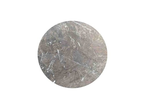 FEROS Urban Stehtisch Gestell Schwarz + Galaxy Marble HPL Tischplatte �700 mm