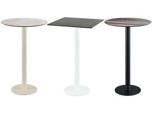 FEROS Urban Stehtisch mit optionalem Gestell / optionaler...