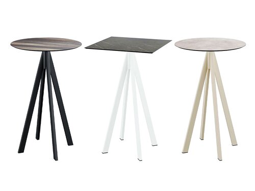 FEROS Infinity Stehtisch mit optionalem Gestell /...