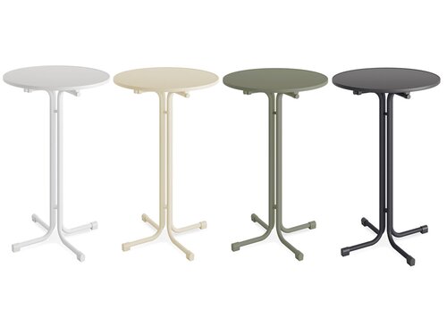 FEROS Stehtisch Berlin  800 mm, Indoor & Outdoor, in verschiedenen Farben