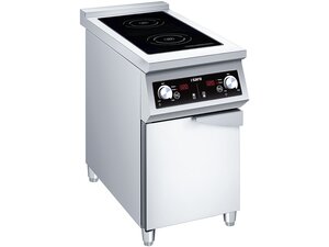 Saro Induktionsherd BRONX, 2 Kochfelder, Unterschrank,...