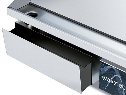 vaiotec EASYLINE Elektro Grillplatte, glatt, 230 V, Auftischgert, BTH 550 x 445 x 241 mm