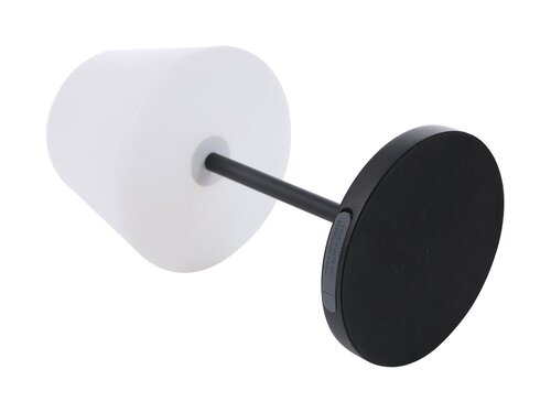 BEST Alpha Tischleuchte, Farbe Schwarz, Indoor & Outdoor, BTH 150 x 150 x 280 mm