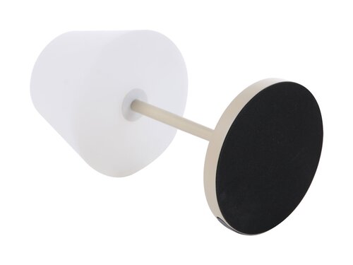 BEST Alpha Tischleuchte, Farbe Beige, Indoor & Outdoor, BTH 150 x 150 x 280 mm