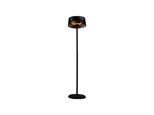 BEST Zen Heater Terrassenheizer, freistehend, 1500�W, Farbe Schwarz, Indoor & Outdoor, BTH 500 x 500 x 2080 mm