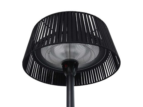 BEST Zen Heater Terrassenheizer, freistehend, 1500�W, Farbe Schwarz, Indoor & Outdoor, BTH 500 x 500 x 2080 mm