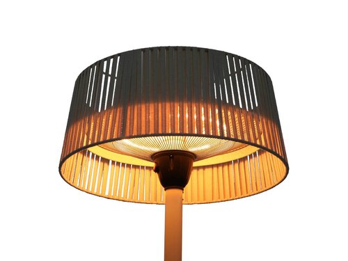 BEST Zen Heater Terrassenheizer, freistehend, 1500�W, Farbe Beige, Indoor & Outdoor, BTH 500 x 500 x 2080 mm