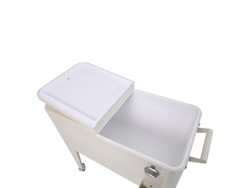 BEST Icy Khlbox auf Rdern, Farbe Beige, Indoor & Outdoor, BTH 430 x 910 x 890 mm