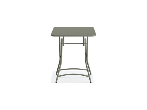 FEROS Breeze Bistro Klapptisch Metall, Farbe Gr�n, Indoor & outdoor, BTH 600 x 600 x 740 mm