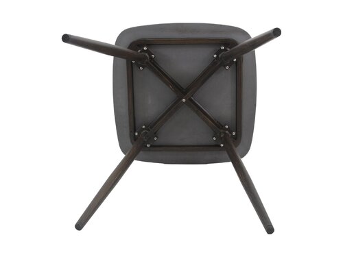 FEROS Pedro Terrassentisch, Farbe Wenge-Schwarz Ceramic, Indoor & outdoor, BTH 700 x 700 x 760 mm