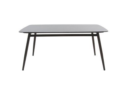 FEROS Pedro Esstisch, Farbe Wenge-Schwarz Ceramic, Indoor & outdoor, BTH 1600 x 900 x 760 mm