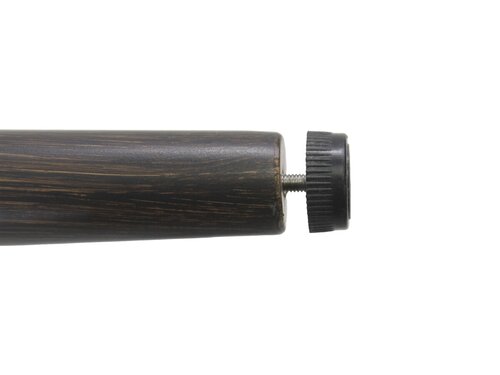 FEROS Pedro Esstisch, Farbe Wenge-Schwarz Ceramic, Indoor & outdoor, BTH 1600 x 900 x 760 mm