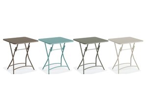 FEROS Breeze Bistro Klapptisch Metall, Indoor & outdoor,...