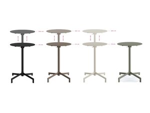 BEST Versa Terrassen-Stehtisch, in 2 Hhen verstellbar,...