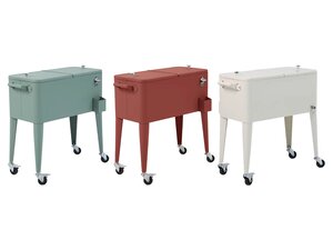 BEST Icy Khlbox auf Rdern, Indoor & Outdoor, in...