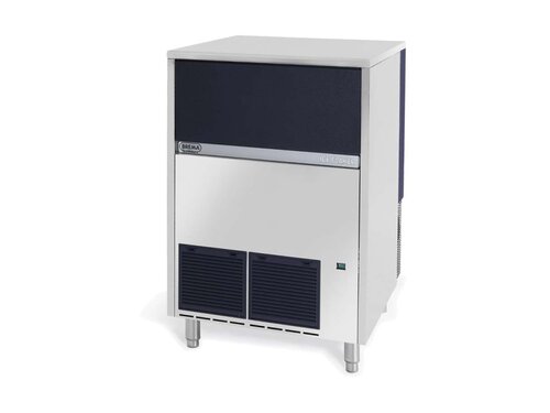 Brema Flockeneisbereiter, 153 kg/24 h, luftgek�hlt, 55 kg Eisvorratsbeh�lter, Ablaufpumpe, R290, BTH 738 x 690 x 1020 mm