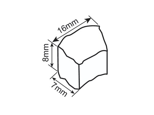 Brema Nuggeteisbereiter 140 kg / 24 h, luftgek�hlt, ohne Eisvorratsbeh�lter, R452a, BTH 560 x 569 x 600 mm
