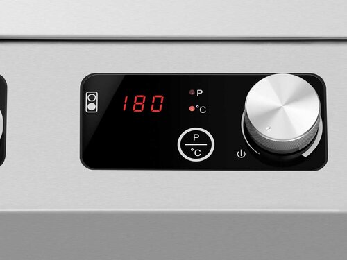 Bartscher Induktionskocher 2P 35-1 TCK, 2 Kochstellen  280 mm, 7 kW, Tischmodell, BTH 430 x 865 x 235 mm