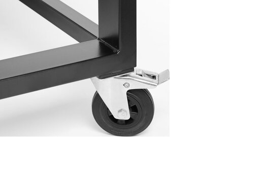 Hendi Tampa Gasgrill mit Rollen,10 kW, Grillflche 1022 x 500 mm, BTH 1260 x 580 x 900 mm