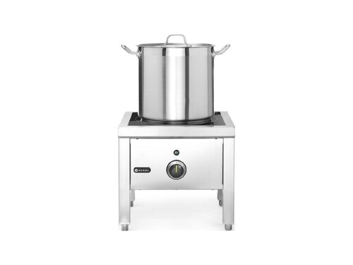 Hendi Hochleistungs-Induktions-Hockerkocher, 5 kW, 400 V, 11 Stufen, BTH 422 x 4000 x 366 mm