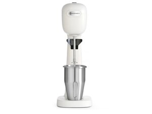 Hendi Milchshake-Mixer, BPA-frei, Wei�, Komplettset, Inhalt: 0,5 Liter, bis 19.000 U/Min