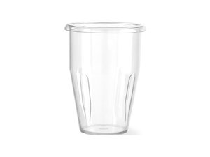 Hendi Polycarbonatbecher f�r Milchshake-Mixer, 0,5 Liter, BTH 116 x 116 x 161 mm
